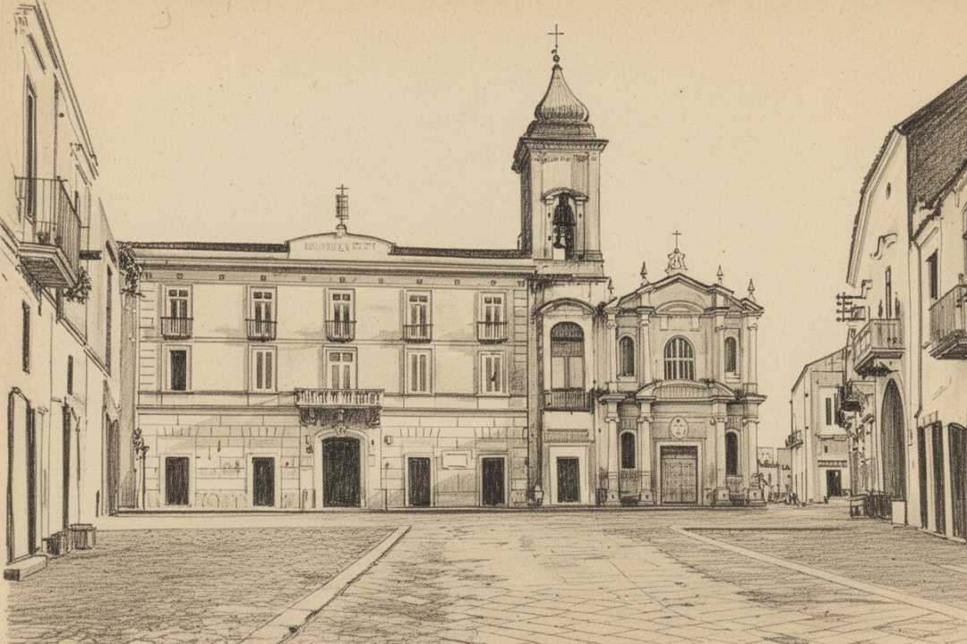 Disegno Piazza Municipio